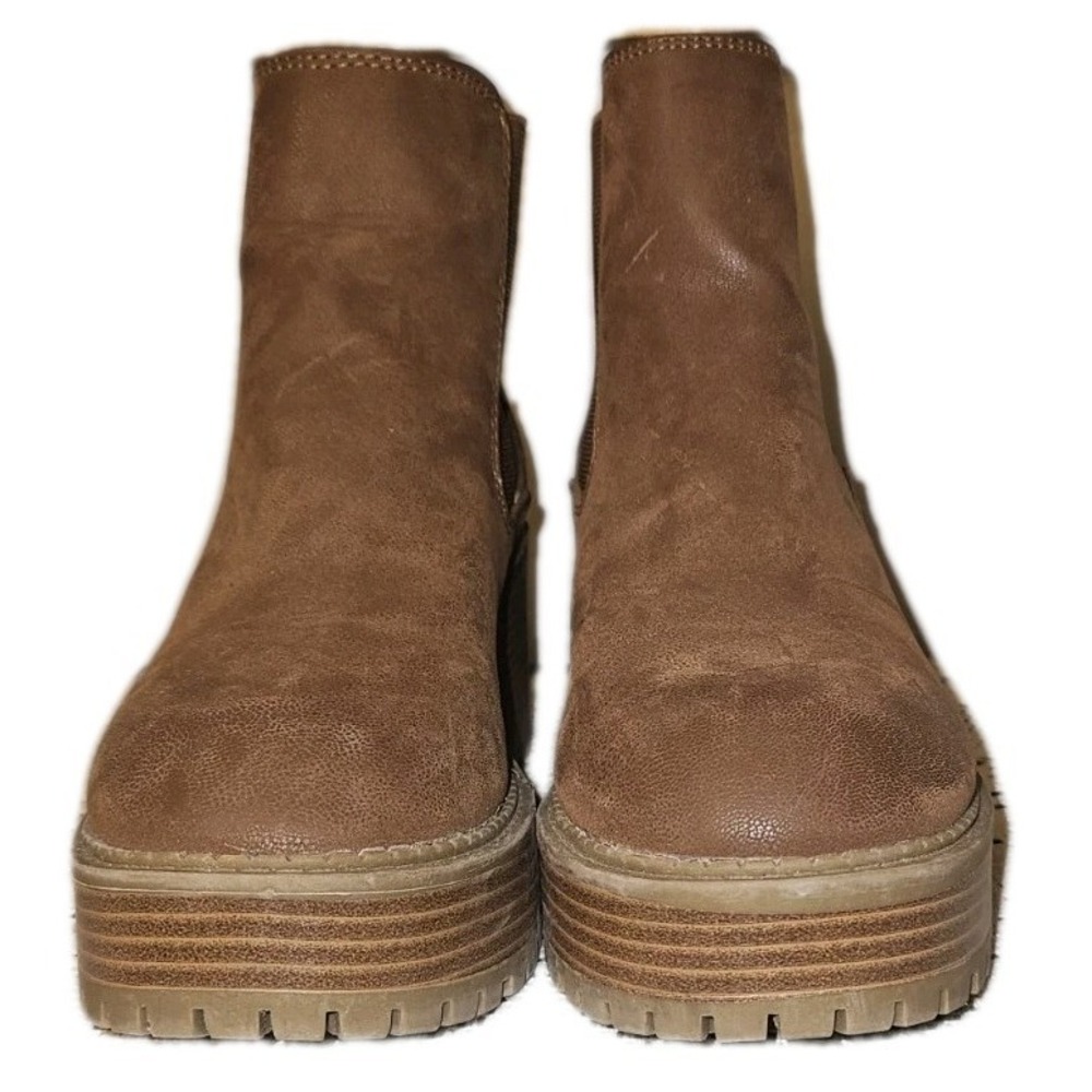 MIA Brown Ankle Boots - Picture 2 of 5